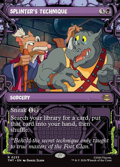 Splinter's Technique