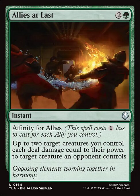 Allies at Last