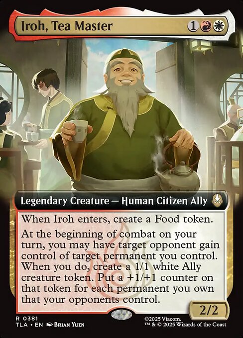 Iroh, Tea Master