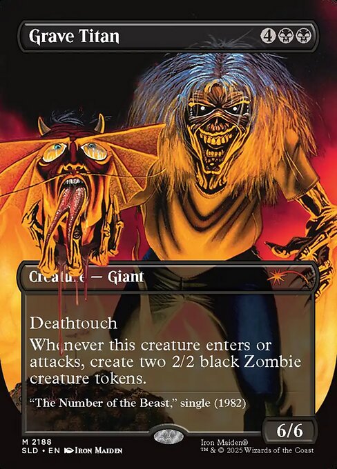 Secret Lair X Iron Maiden: Album Art