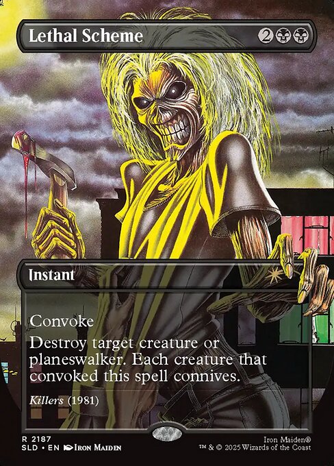 Secret Lair X Iron Maiden: Album Art