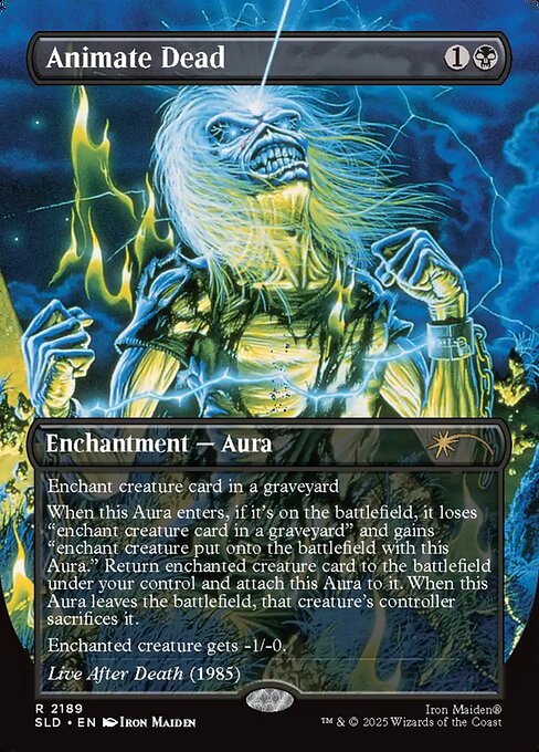 Secret Lair X Iron Maiden: Album Art